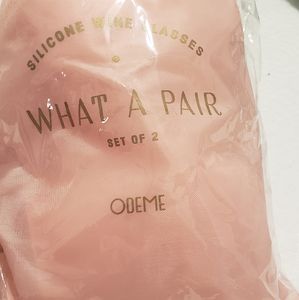 Odeme silicon wine glasses